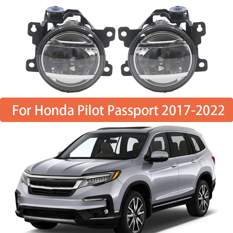 Fog Lamp Led For Honda Pilot Passport 2017 2018 2019 2020 2021 2022 Front Bumper Anti Fog Light Daytime Running Light