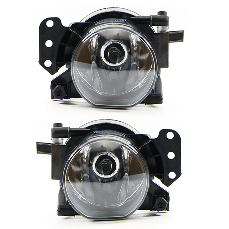 Fog Lamp Assembly With Bulbs For BMW 3 5 6 Series E60 E61 E90 E91 323i 325i 525i Front Bumper Anti Fog Light 63176910791