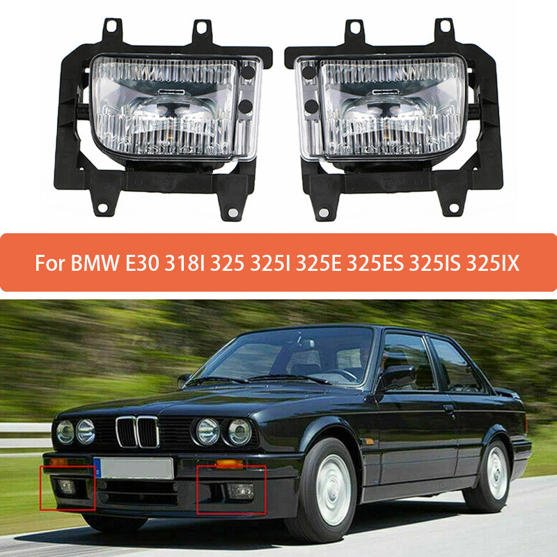 Fog Lamp Assembly Without Bulb For E30 E30 318I 325I 325E Front Bumper Anti Fog Light 63171385945 63171385946