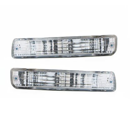 Front Bumper Turn Signal Lamp For TOYOTA LAND CRUISER 80 Series 1991-1998 LC80 FJ80 FZJ80 HDJ80 HZJ80 4500 Crystal Type