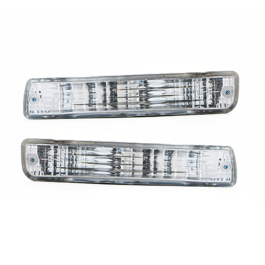 Front Bumper Turn Signal Lamp For TOYOTA LAND CRUISER 80 Series 1991-1998 LC80 FJ80 FZJ80 HDJ80 HZJ80 4500 Crystal Type